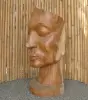 Product image 2 of the product “Mask man by original made of suar wood, 120cm height ”